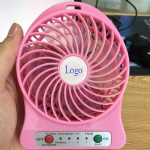 USB Mini Desk Fan with 1200mah lithium battery